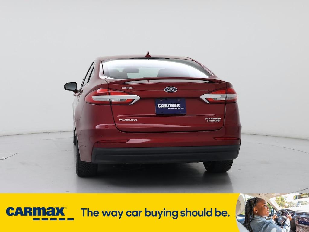used 2019 Ford Fusion Hybrid car, priced at $20,998