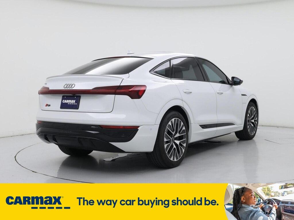 used 2024 Audi Q8 e-tron Sportback car, priced at $46,998