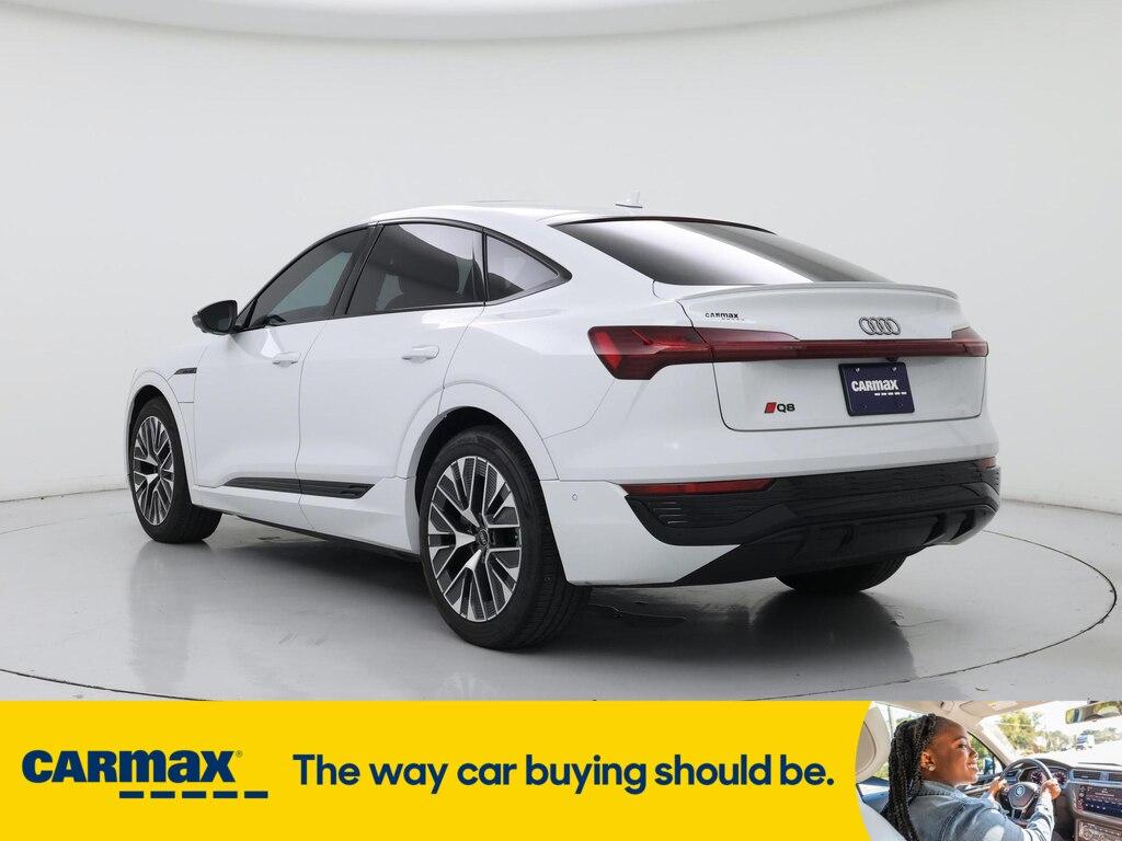 used 2024 Audi Q8 e-tron Sportback car, priced at $46,998