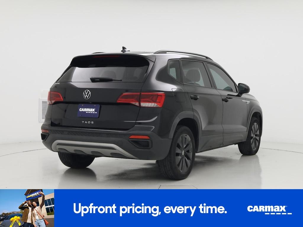 used 2022 Volkswagen Taos car, priced at $18,998