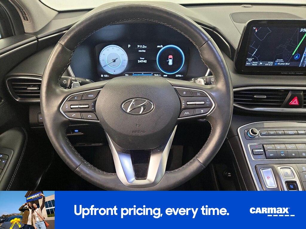 used 2021 Hyundai Santa Fe car, priced at $26,998