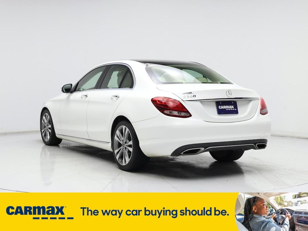 used 2018 Mercedes-Benz C-Class car, priced at $19,998