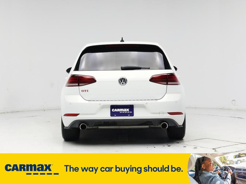 used 2019 Volkswagen Golf GTI car, priced at $25,998