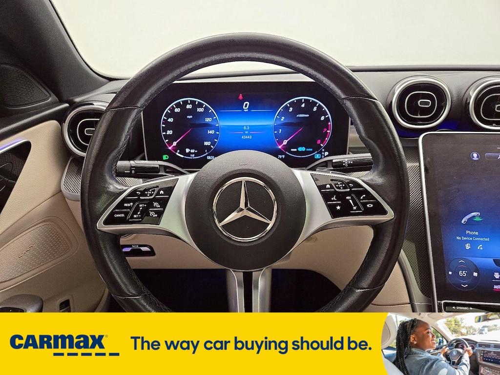 used 2022 Mercedes-Benz C-Class car, priced at $30,998