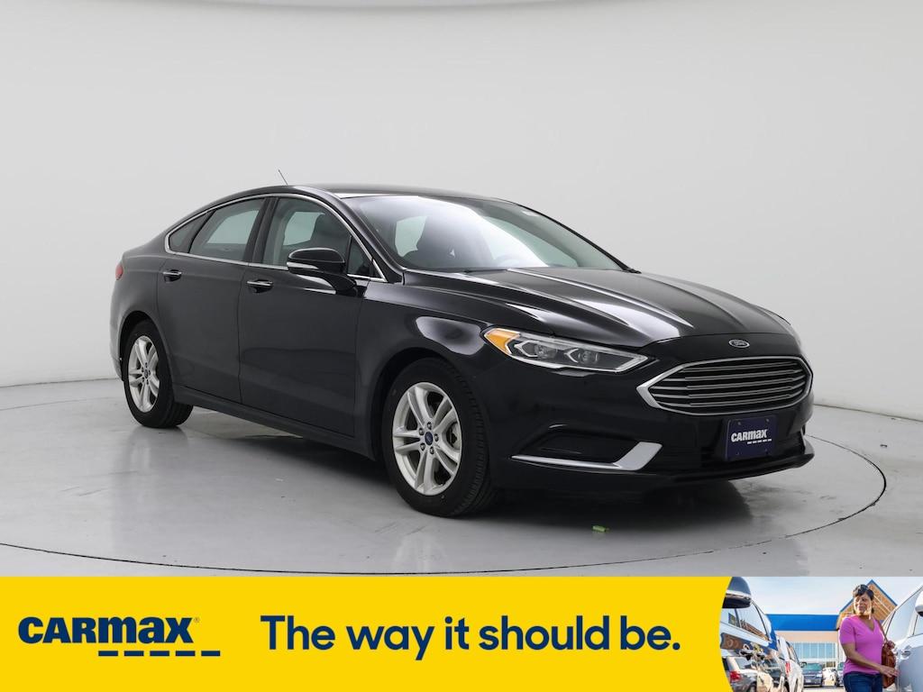 used 2018 Ford Fusion car, priced at $17,998