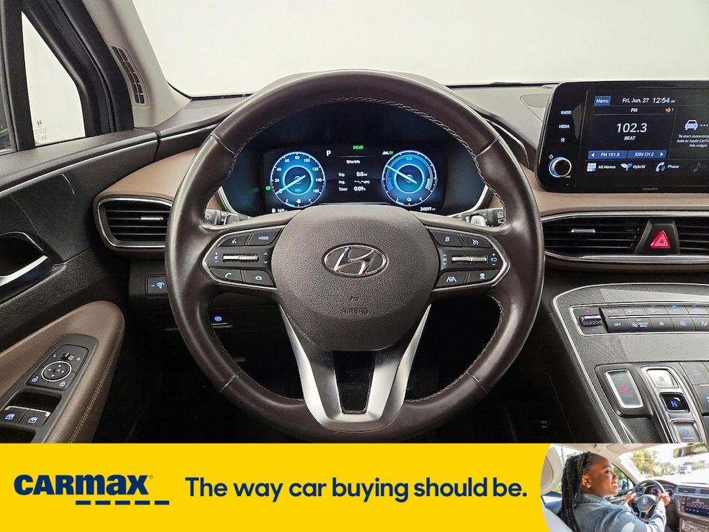 used 2021 Hyundai SANTA FE HEV car, priced at $25,998