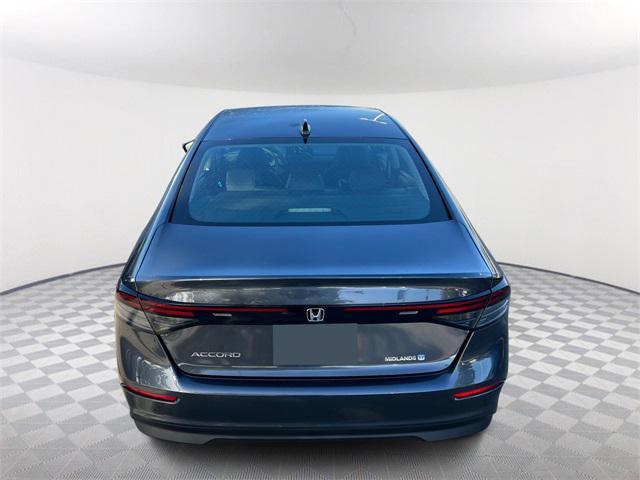 new 2025 Honda Accord car, priced at $29,390