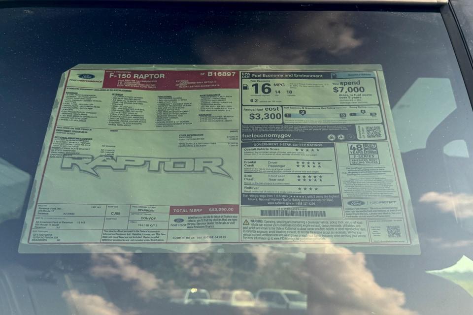 new 2025 Ford F-150 car