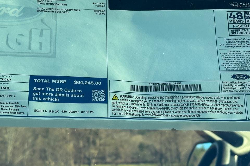 new 2026 Ford F-350 car, priced at $64,245