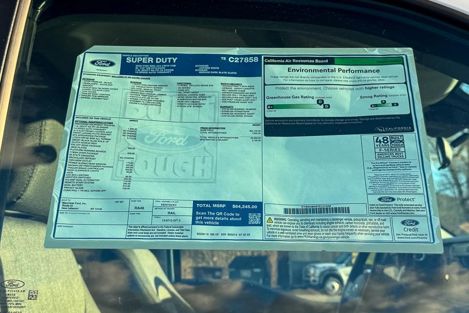 new 2026 Ford F-350 car, priced at $64,245