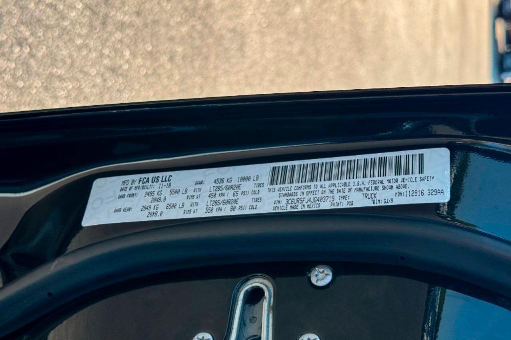 used 2018 Ram 2500 car, priced at $37,900
