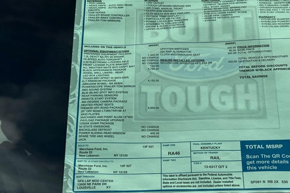 new 2025 Ford F-250 car, priced at $73,045