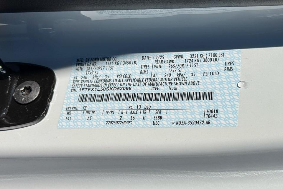 new 2025 Ford F-150 car, priced at $46,742