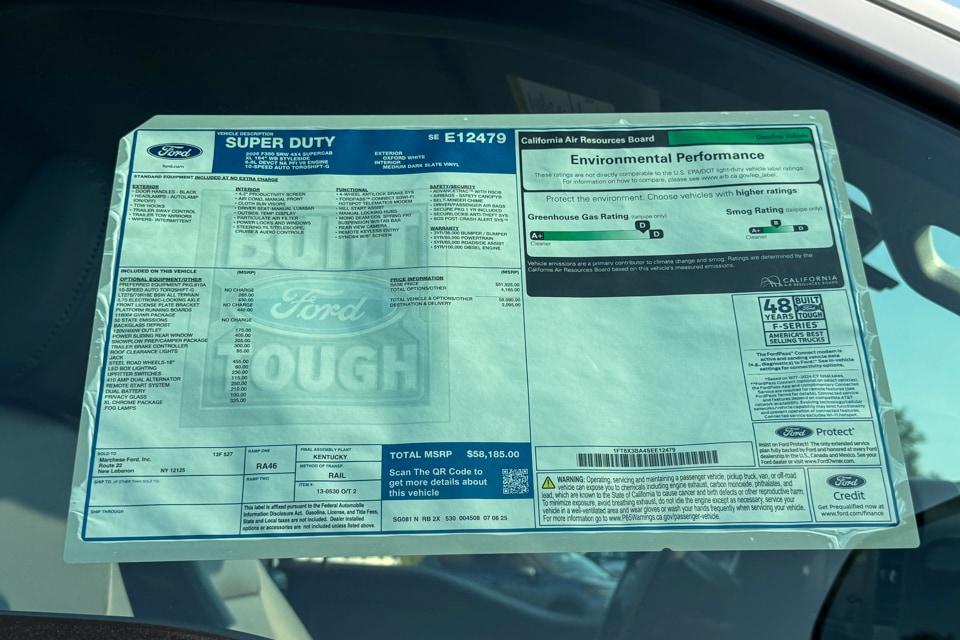 new 2025 Ford F-350 car, priced at $58,185