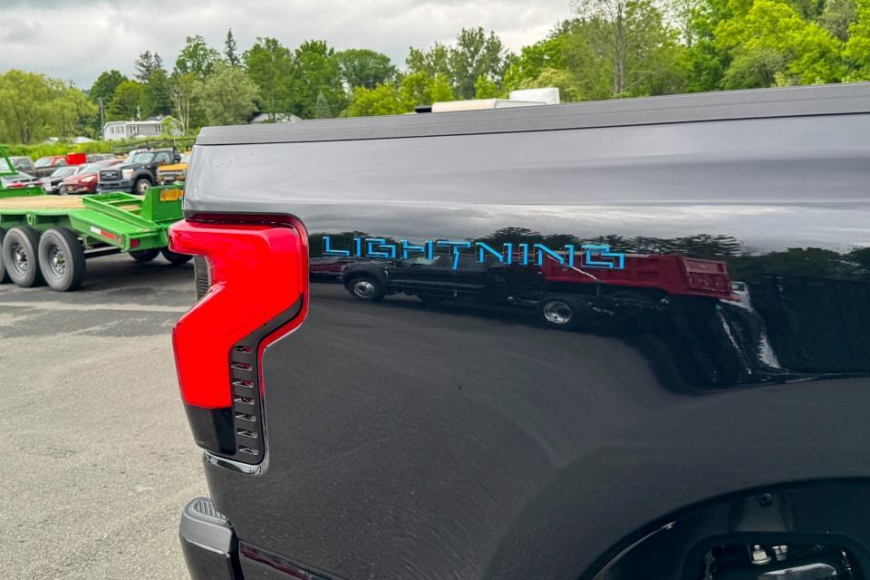 new 2025 Ford F-150 Lightning car, priced at $79,190