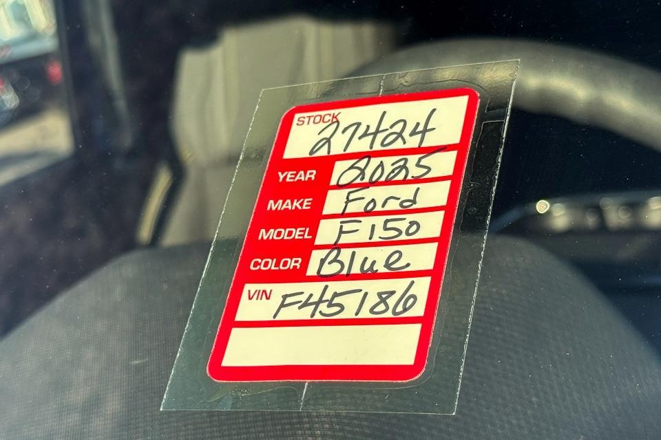 new 2025 Ford F-150 car, priced at $50,615