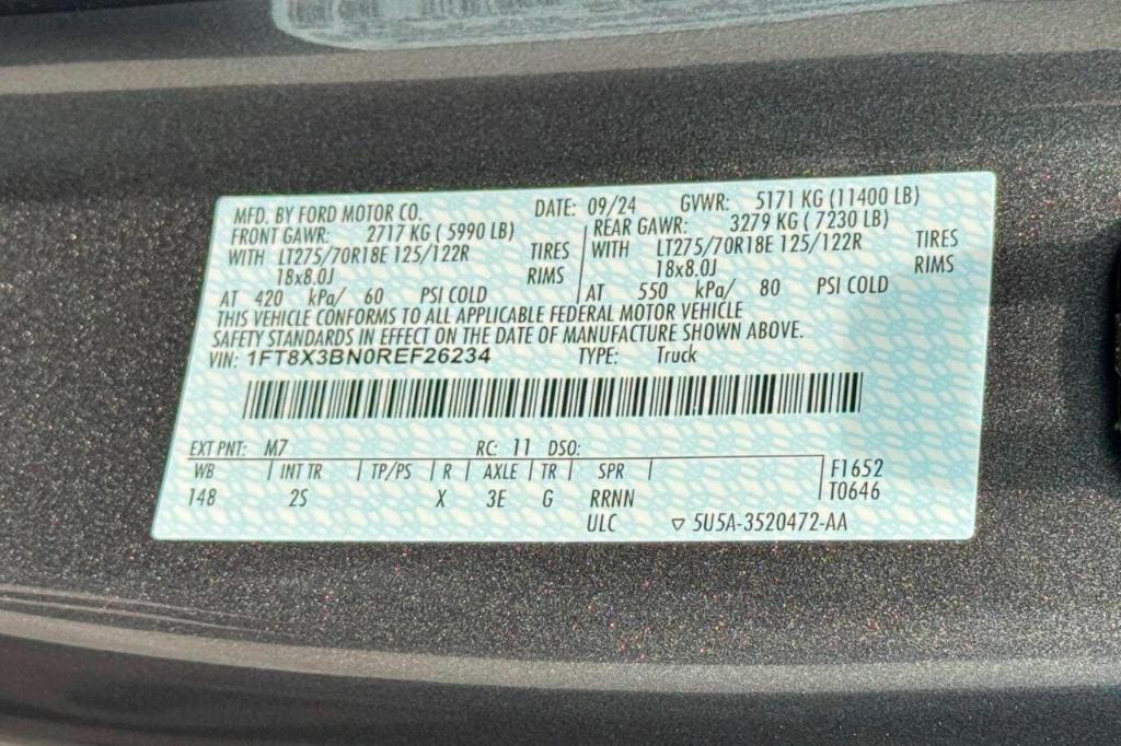 used 2024 Ford F-350 car, priced at $58,900