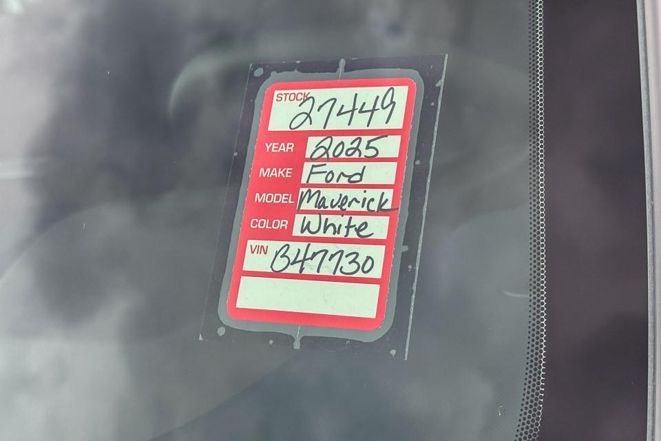 new 2025 Ford Maverick car, priced at $33,600