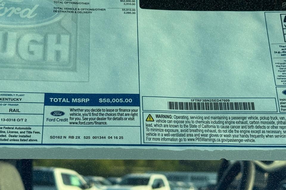 new 2025 Ford F-350 car, priced at $58,005