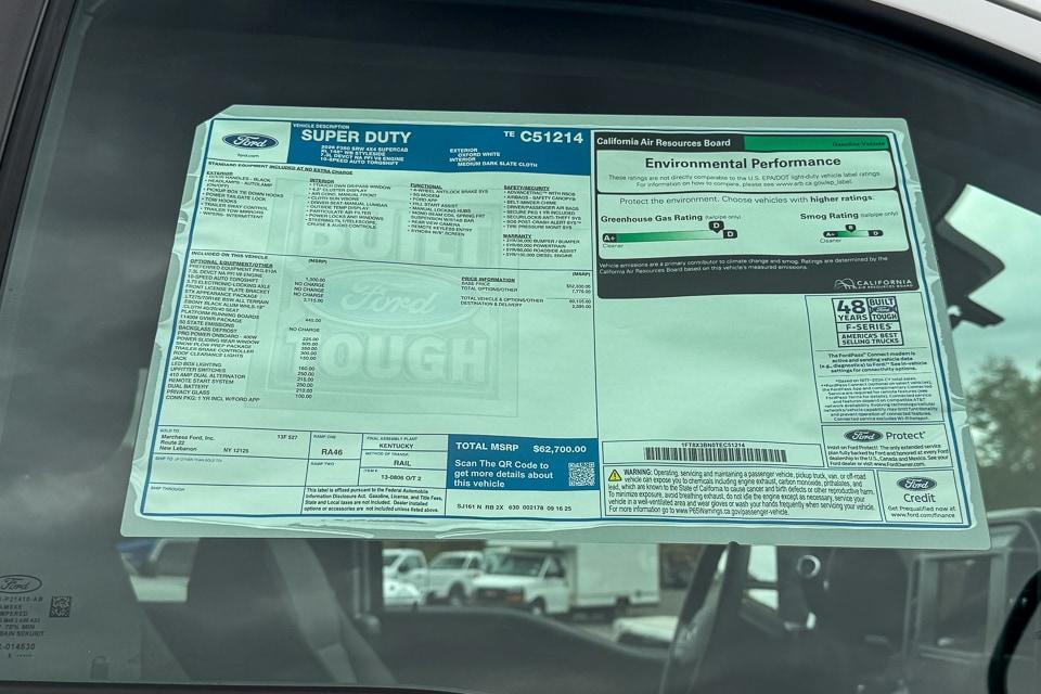 new 2026 Ford F-350 car, priced at $62,700