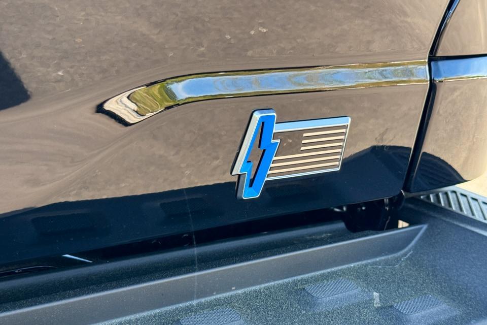 new 2025 Ford F-150 Lightning car, priced at $79,500