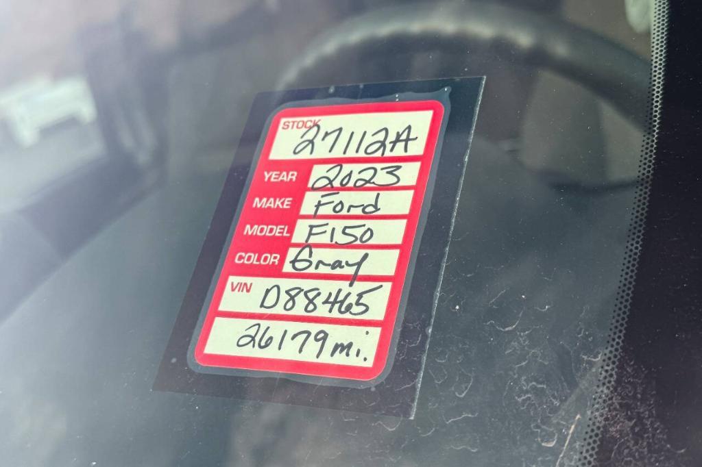 used 2023 Ford F-150 car, priced at $37,900