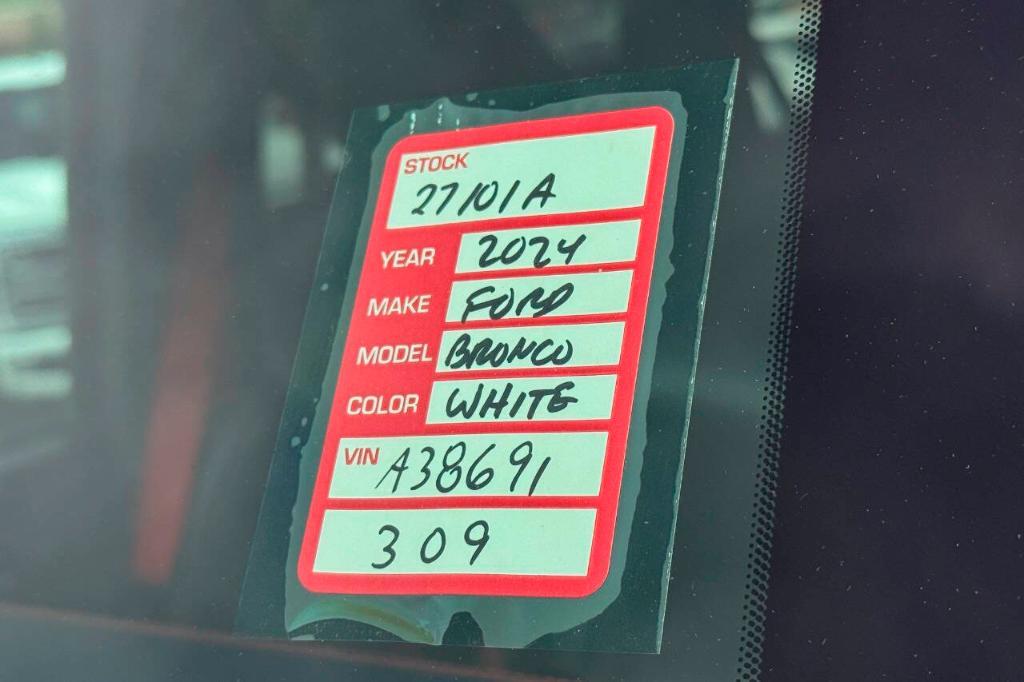 used 2024 Ford Bronco car, priced at $78,900