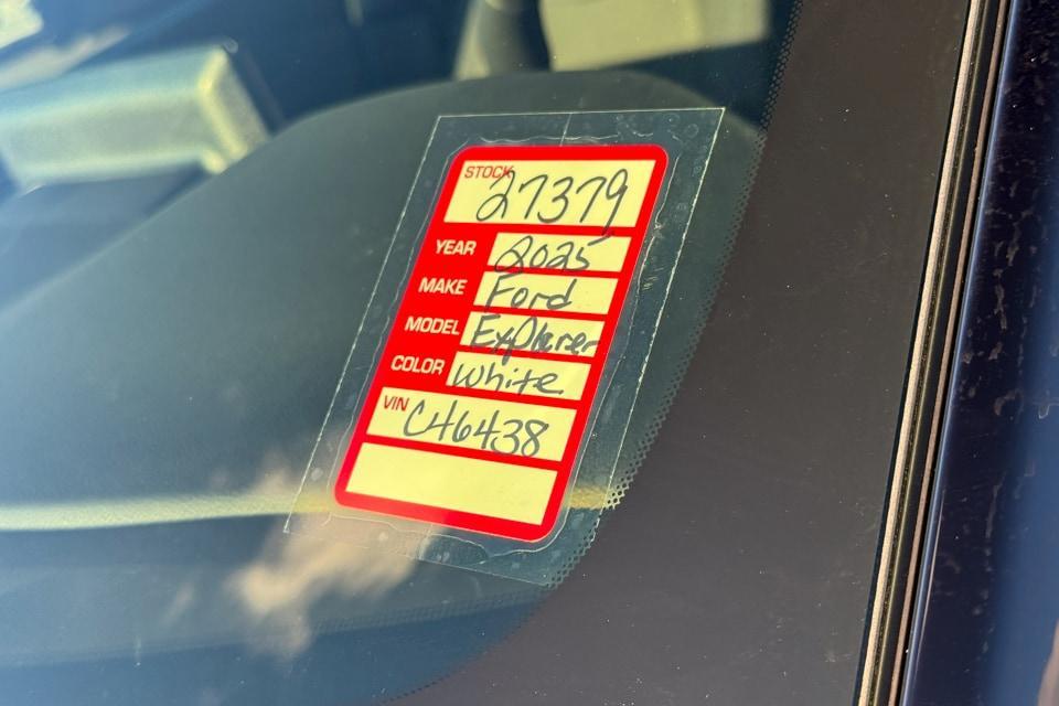 new 2025 Ford Explorer car, priced at $45,140