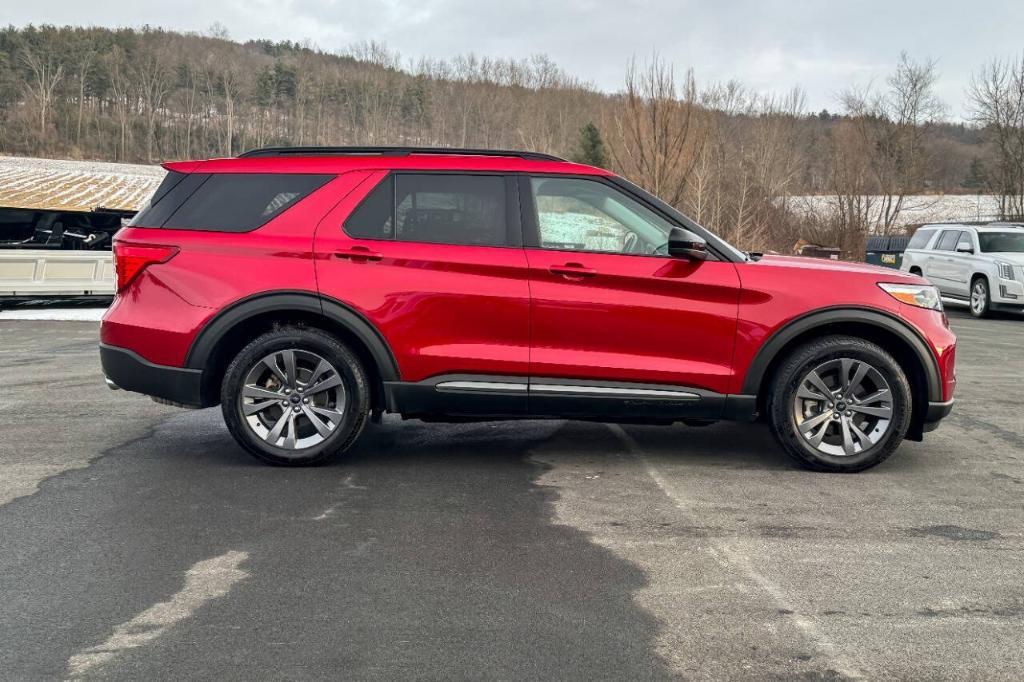 used 2022 Ford Explorer car, priced at $34,900