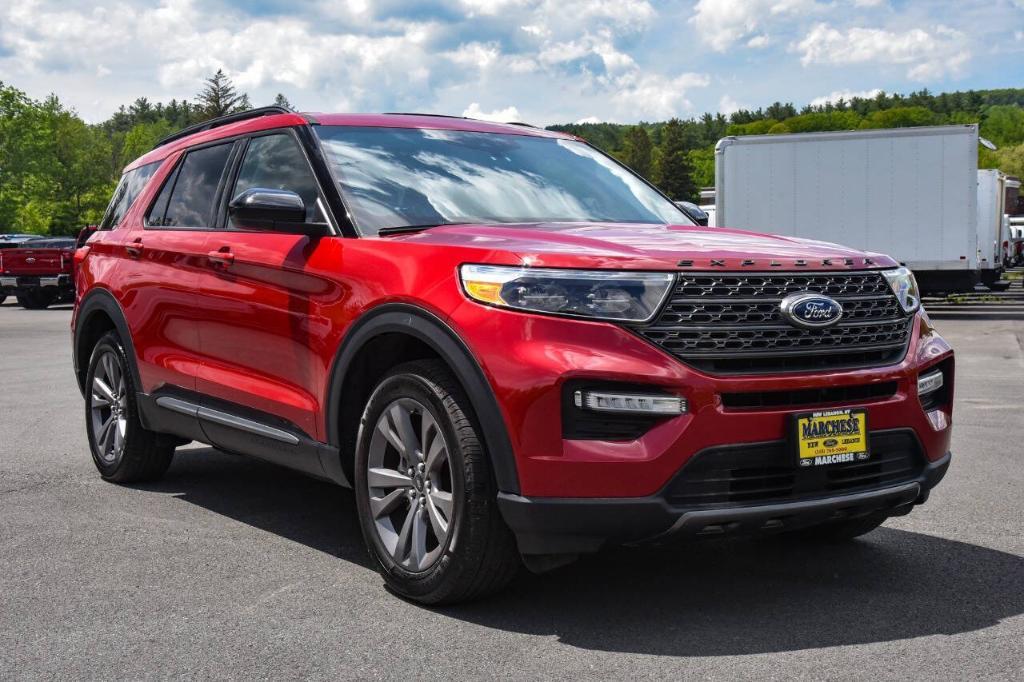 used 2022 Ford Explorer car, priced at $34,900
