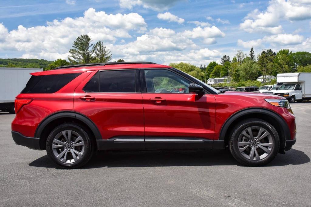 used 2022 Ford Explorer car, priced at $34,900
