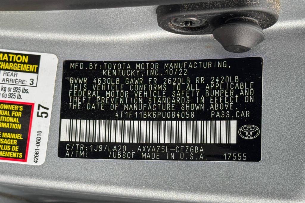 used 2023 Toyota Camry car, priced at $29,900