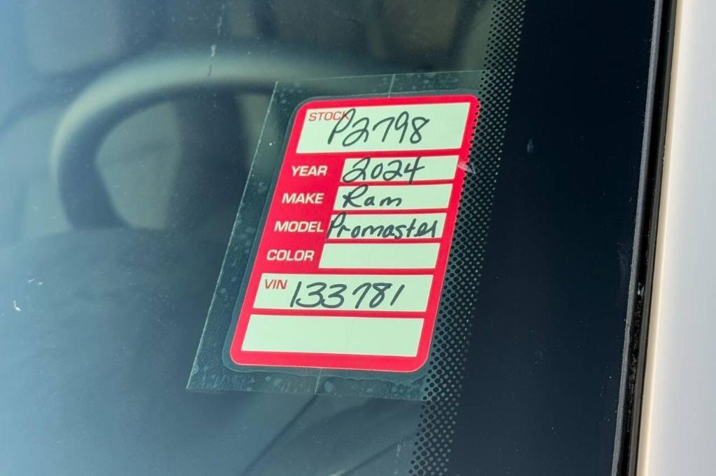 used 2024 Ram ProMaster 2500 car, priced at $45,900