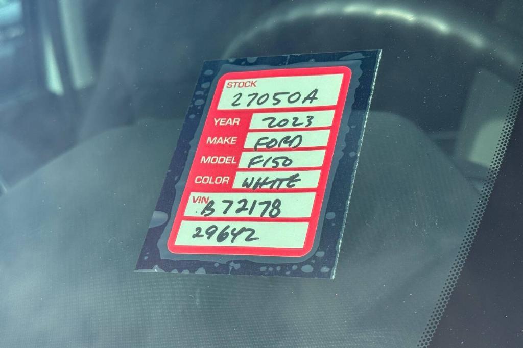 used 2023 Ford F-150 car, priced at $45,900
