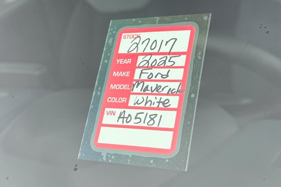 new 2025 Ford Maverick car, priced at $35,075