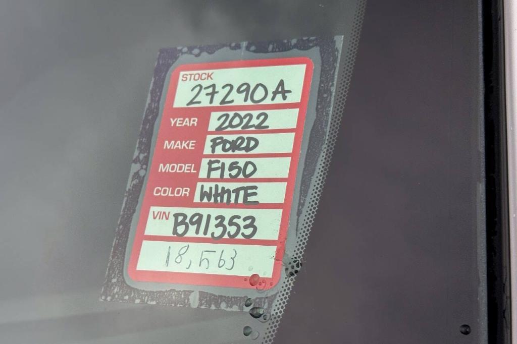 used 2022 Ford F-150 car, priced at $45,900