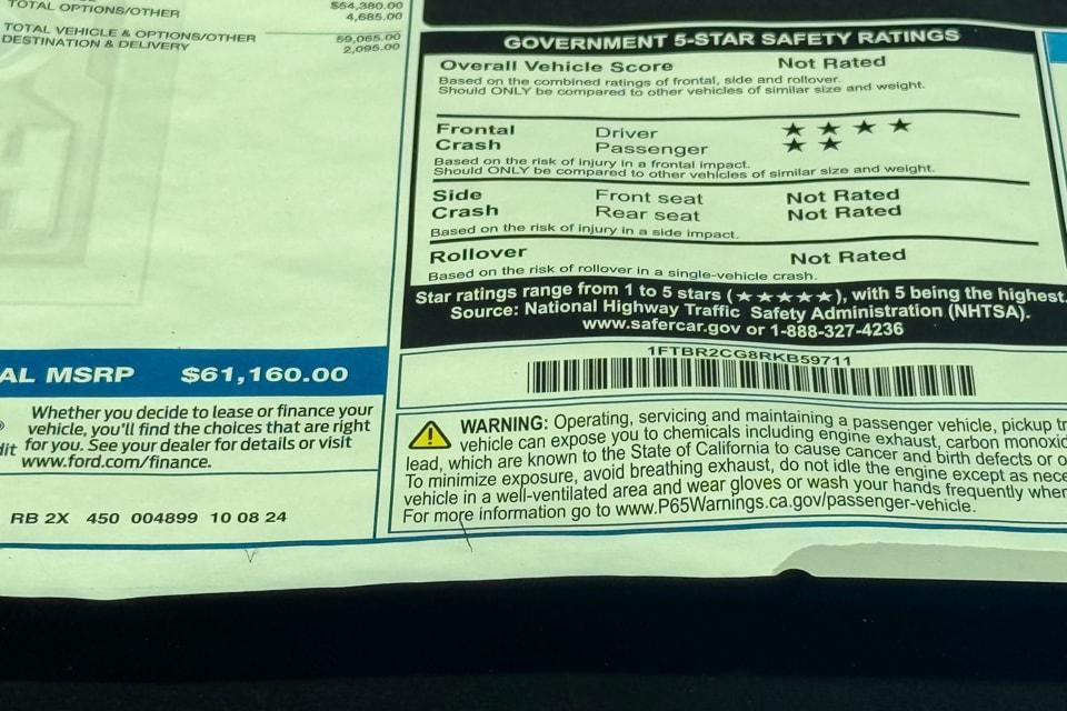 new 2024 Ford Transit-350 car, priced at $53,333