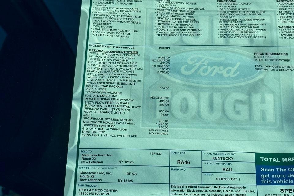 new 2026 Ford F-350 car, priced at $88,665