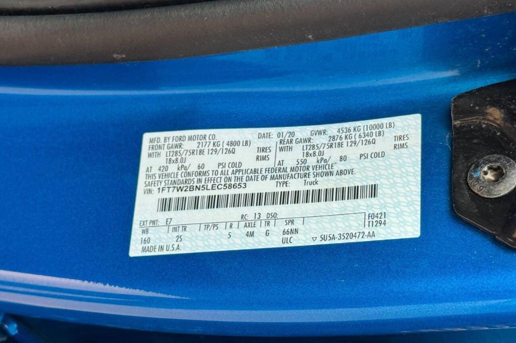 used 2020 Ford F-250 car, priced at $47,900