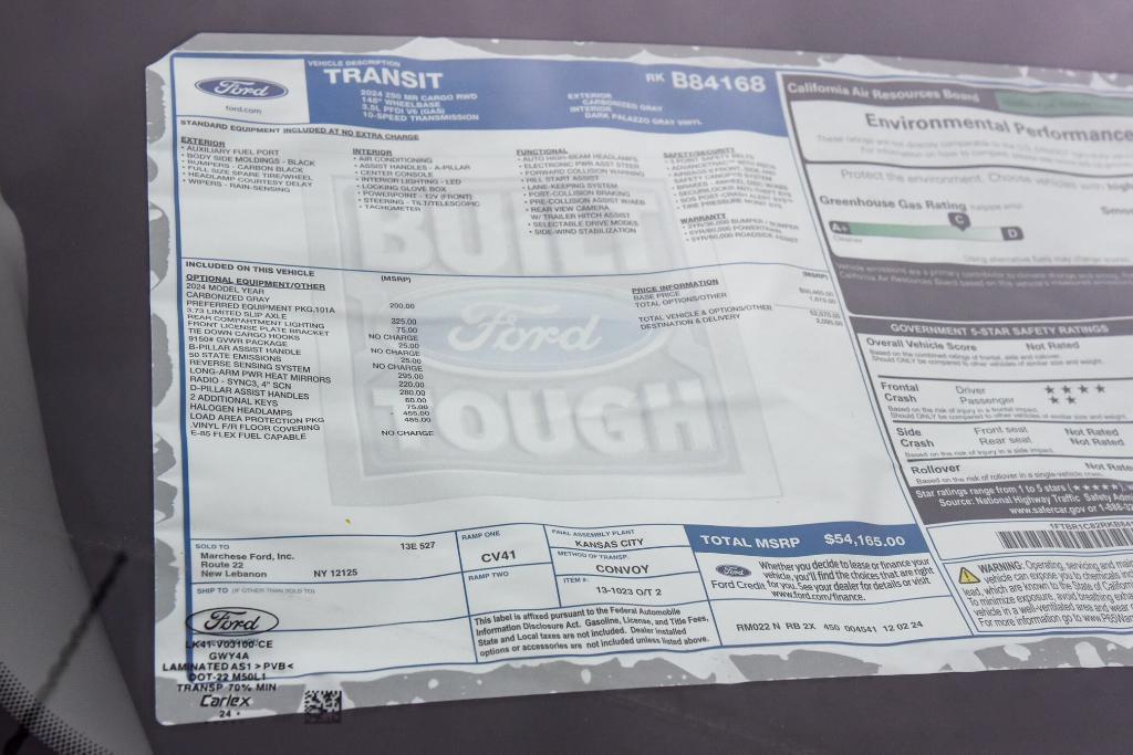 new 2024 Ford Transit-250 car, priced at $49,744