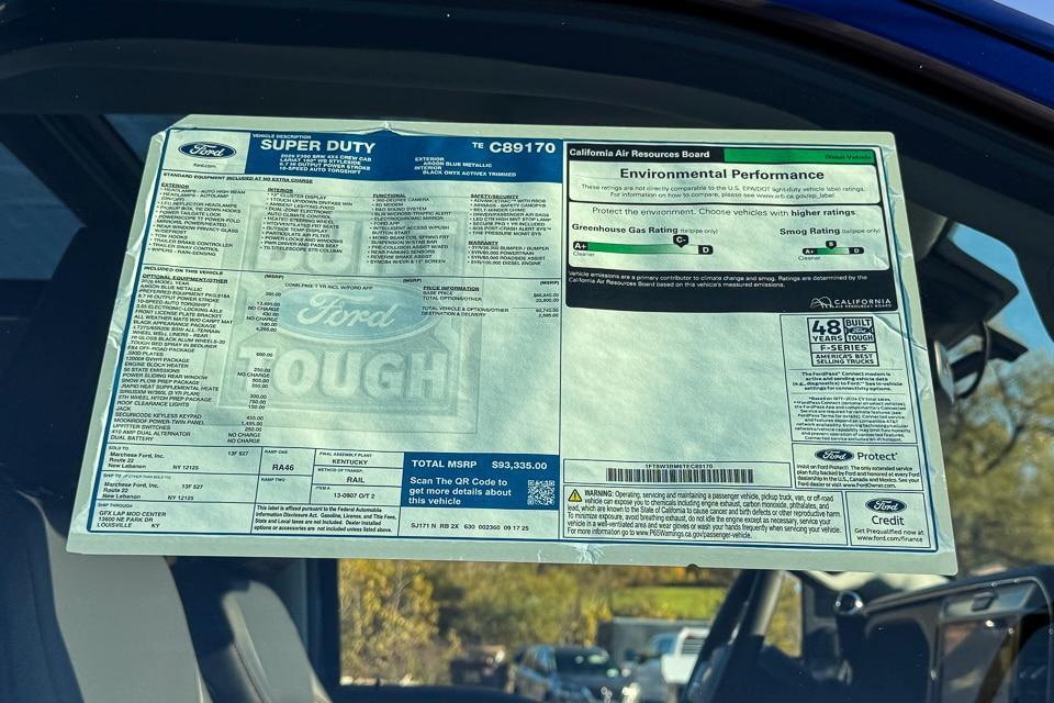 new 2026 Ford F-350 car, priced at $93,335