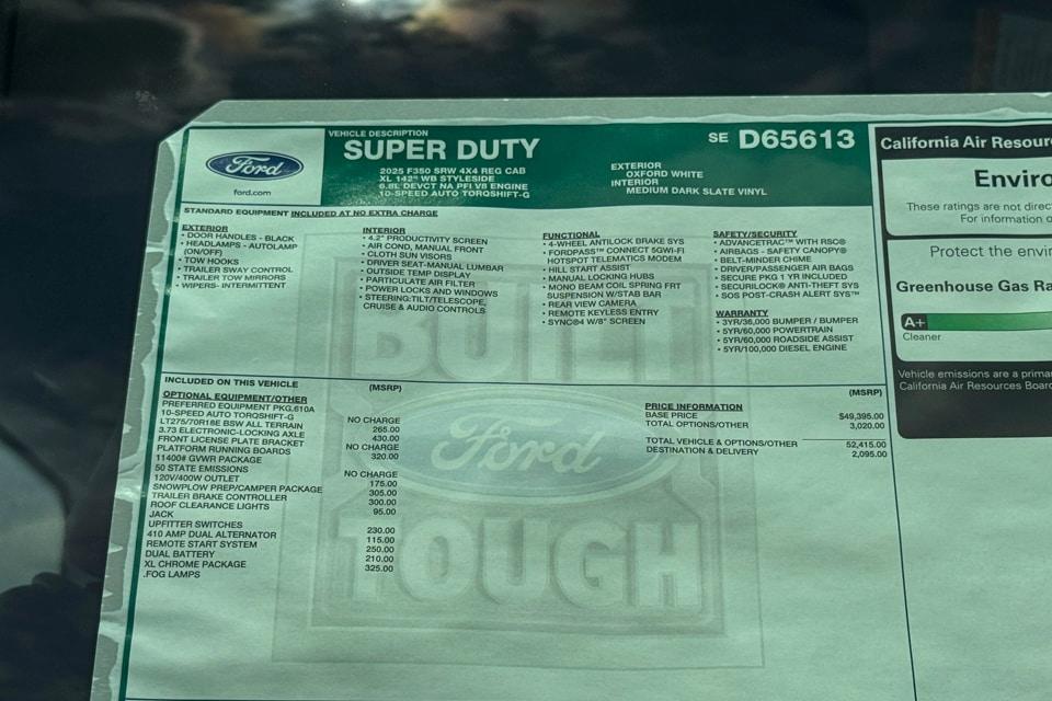 new 2025 Ford F-350 car