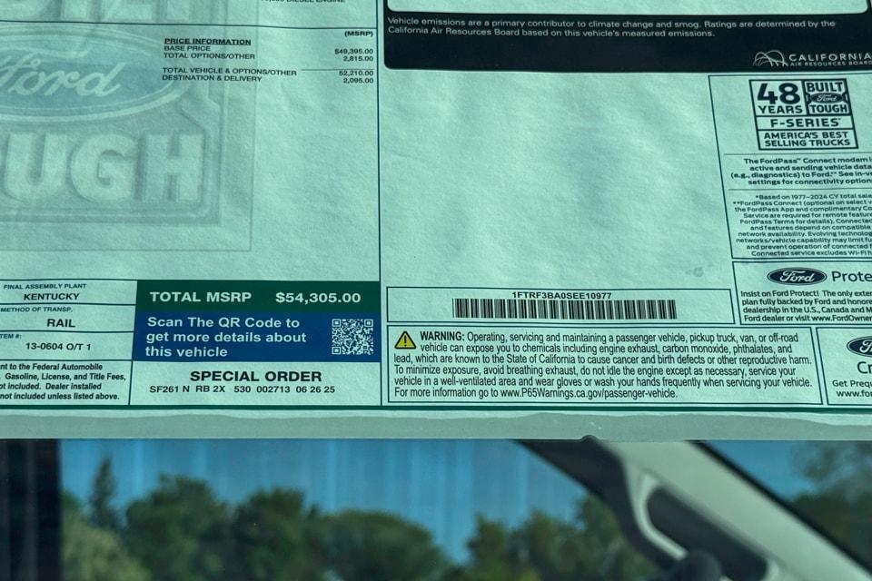 new 2025 Ford F-350 car