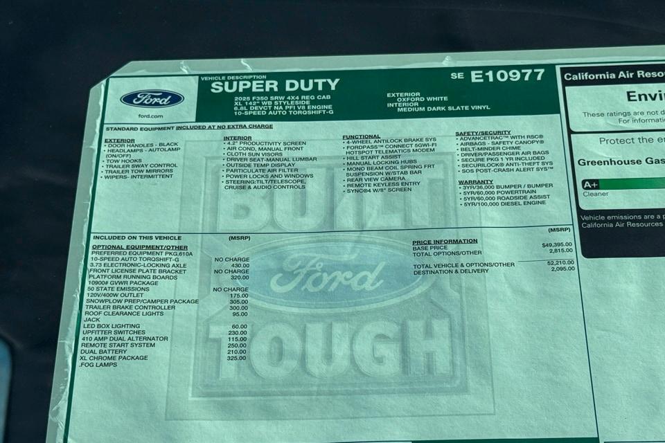 new 2025 Ford F-350 car