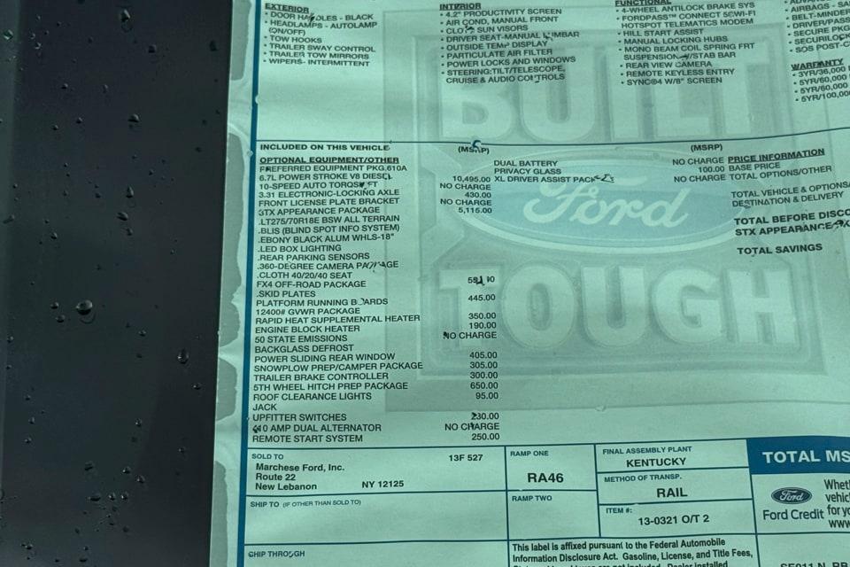 new 2025 Ford F-350 car, priced at $74,400