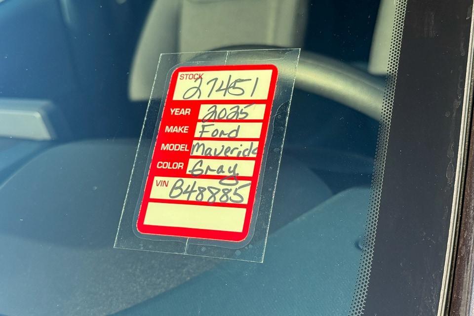 new 2025 Ford Maverick car, priced at $33,600