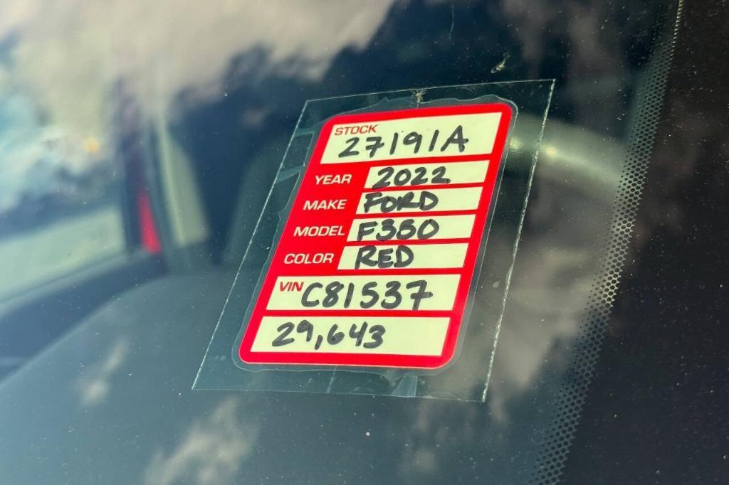 used 2022 Ford F-350 car, priced at $45,900