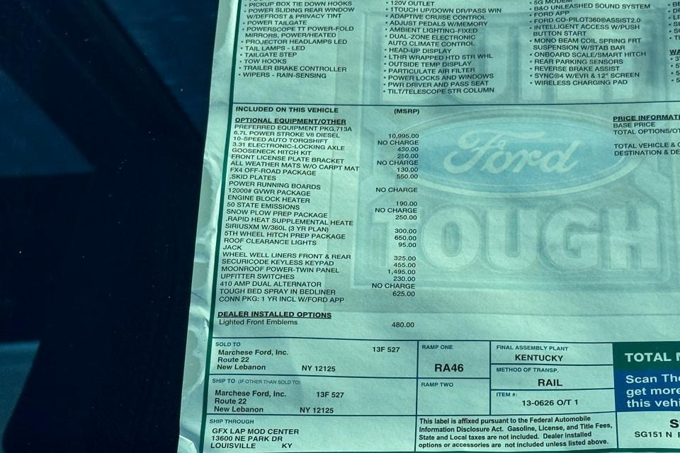 new 2026 Ford F-350 car, priced at $99,610