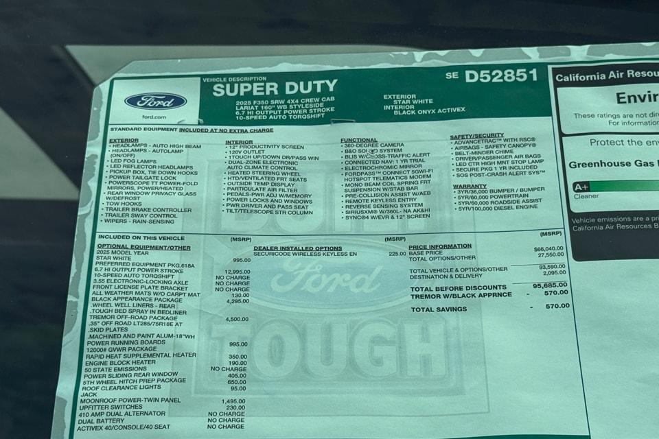 new 2025 Ford F-350 car