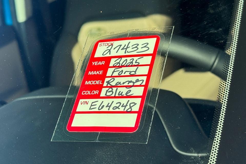 new 2025 Ford Ranger car, priced at $50,810